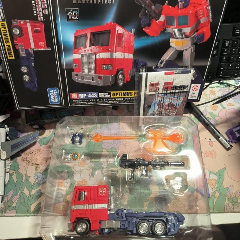 MP-44S Optimus Prime Metallic Colors In-Hand Images of New